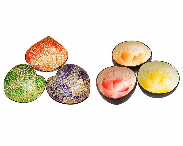 Чаши из скорлупы натурального кокоса коллекции Art-Organic – новинка от бренда Oriental Way